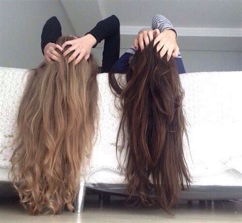 brown hair with blonde in the front|blonde and brown hair besties.